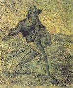 Vincent Van Gogh The Sower (nn04) oil on canvas